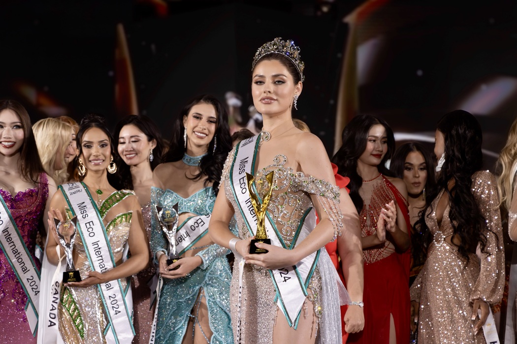Ангеліна Усанова перемогла у конкурсі краси Miss Eco International — 2024