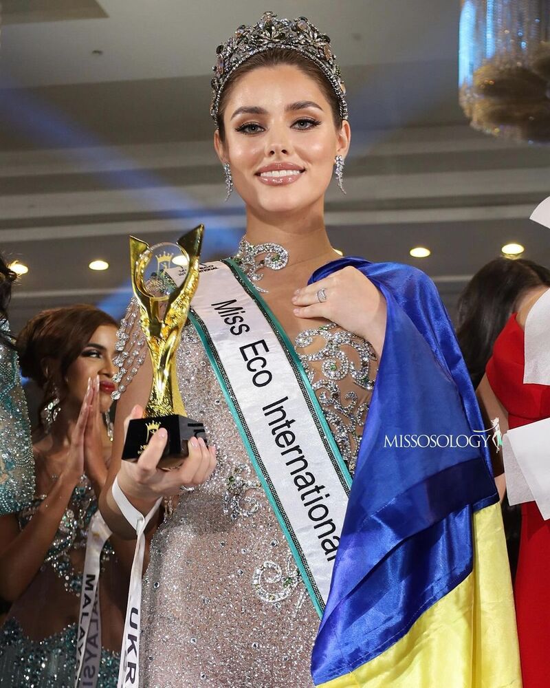Ангеліна Усанова перемогла у конкурсі краси Miss Eco International — 2024