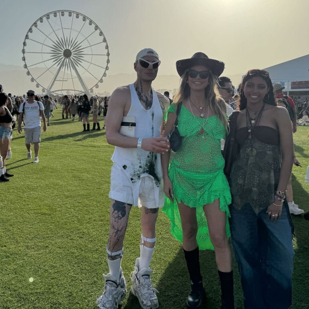 Гайді Клум, Меган Фокс та інші зірки на Coachella – 2024