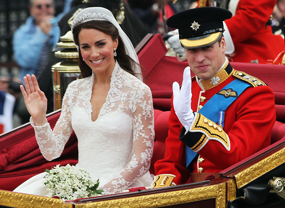 Кейт Миддлтон и принц Уильям сегодня празднуют Кружевную свадьбу