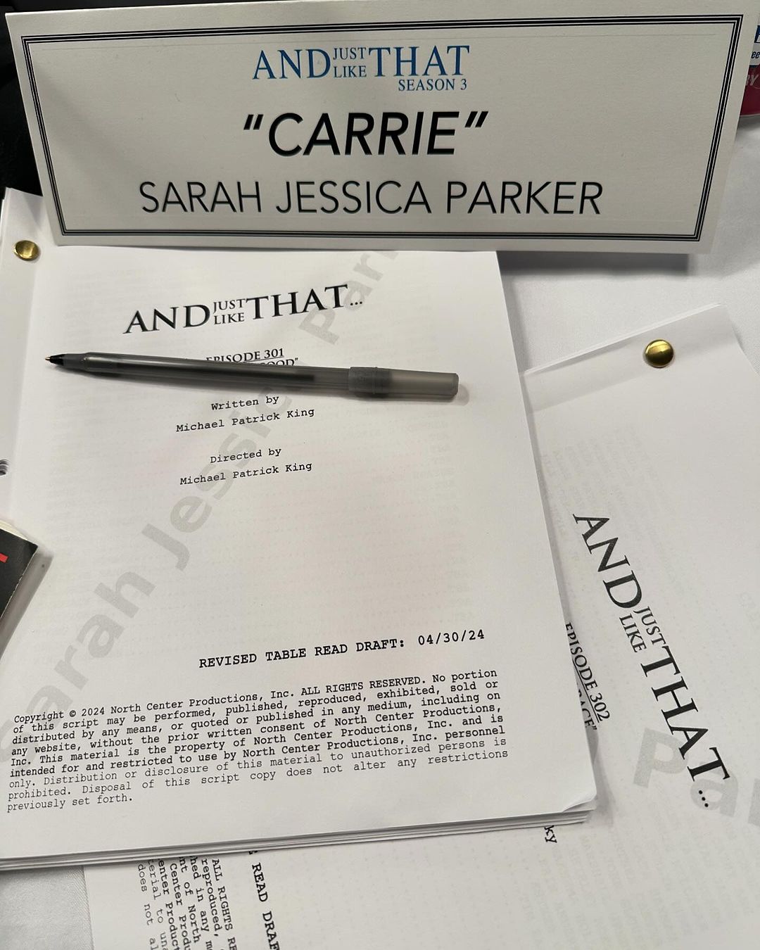 Сара Джессика Паркер объявила о начале съемок нового сезона «И просто так…»