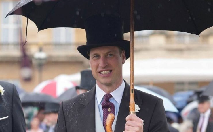 Як принц Вільям із кузинами вітав гостей на вечірці в Букінгемському палаці