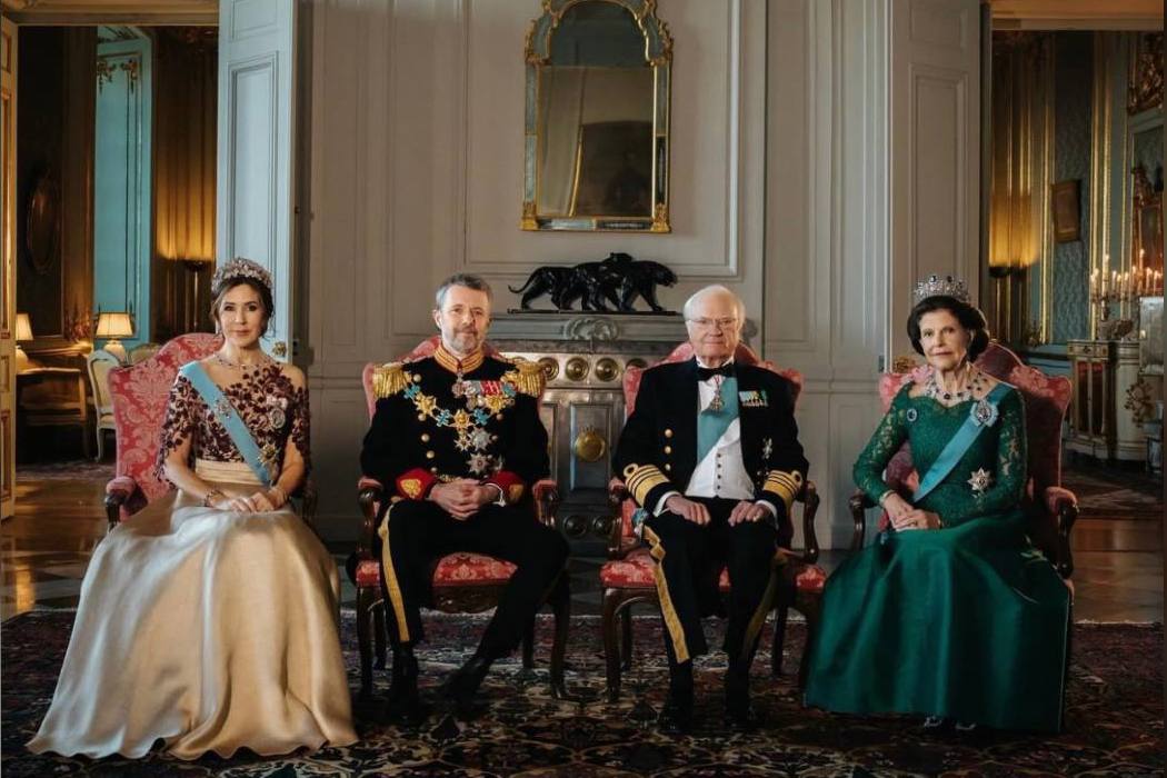 Король і королева Данії здійснили свій перший закордонний візит