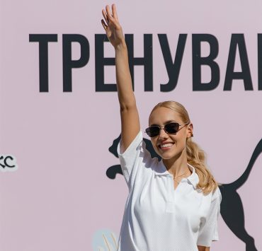 Даша Квиткова провела рекордную «Квитковую тренировку» в Киеве