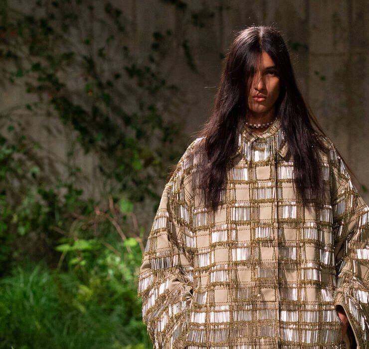 Полупрозрачные платья и бахрома в новой круизной коллекции Gucci