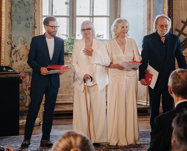 Гурт АВВА нагородили Королівським орденом Швеції