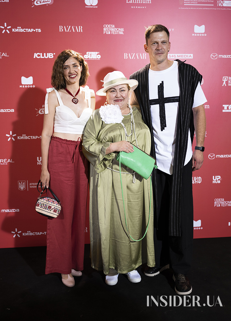 ОМКФ 2024: Тарас Цимбалюк, Наталка Денисенко та інші гості церемонії відкриття