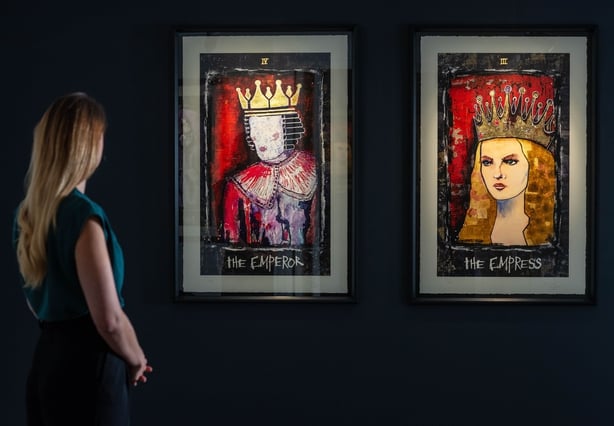 Джонни Депп посвятил выставку своих картин Ванессе Паради