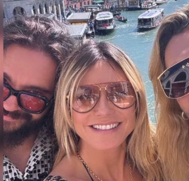 Дольче вита: Хайди Клум отдыхает в Венеции с мужем и его братом