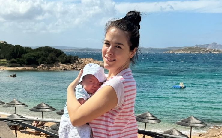 «Перше море для синочка»: Іванна Онуфрійчук у сімейній відпустці