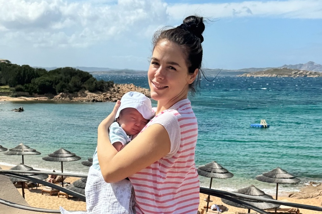 «Первое море для сынишки»: Иванна Онуфрийчук в семейном отпуске