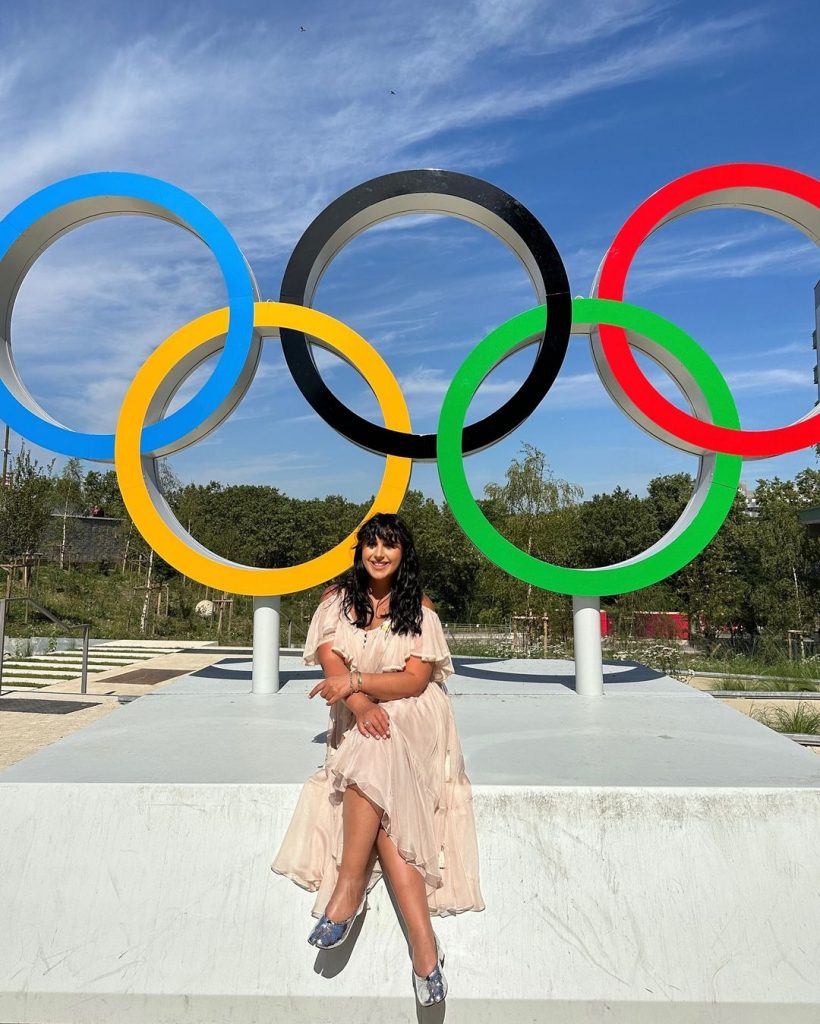 Джамала посетила Олимпийскую деревню в Париже