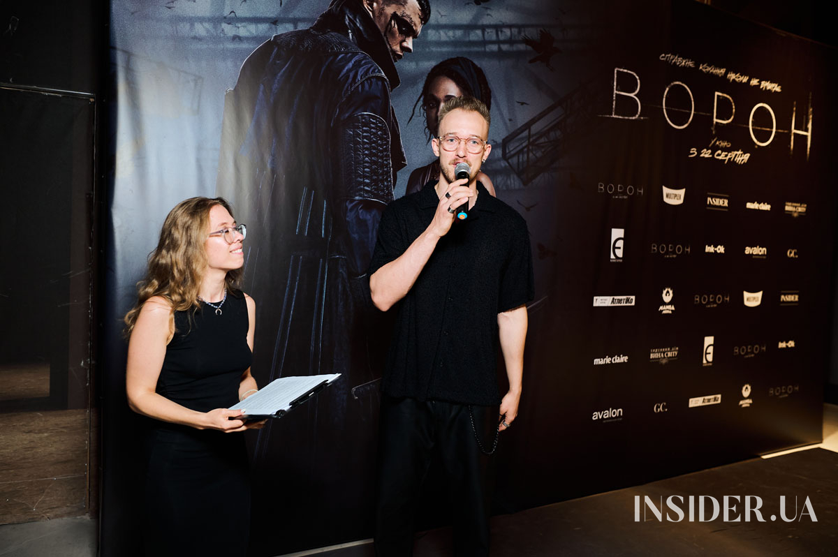 Анна Трінчер та інші зіркові гості на прем’єрі фільму «Ворон» у Києві