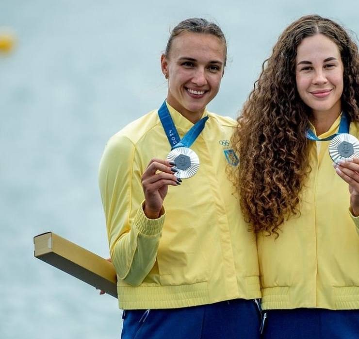 Людмила Лузан та Анастасія Рибачок стали срібними призерками Олімпіади-2024