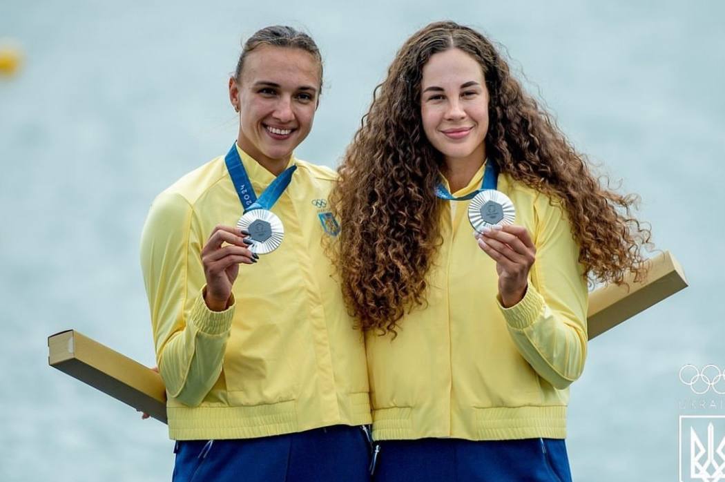 Людмила Лузан та Анастасія Рибачок стали срібними призерками Олімпіади-2024