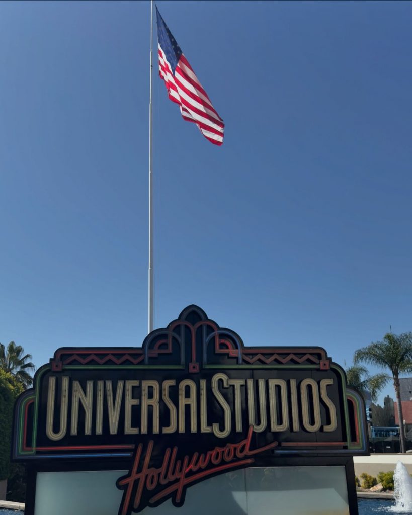 Ольга Харлан с любимым посетила Universal Studio в Голливуде