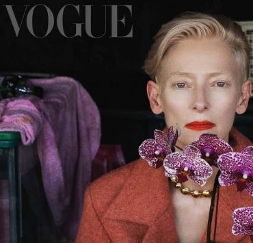 Загадкова Тільда Свінтон на обкладинці Vogue Taiwan