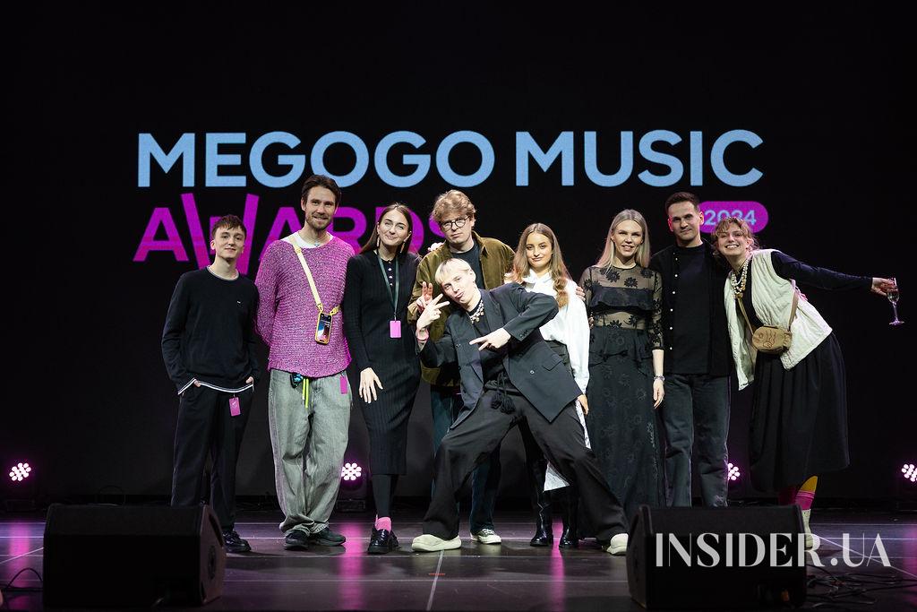 MEGOGO Music Awards 2024: переможці й зіркові гості церемонії нагородження