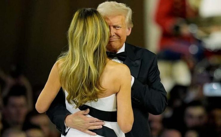 Дональд та Меланія Трампи