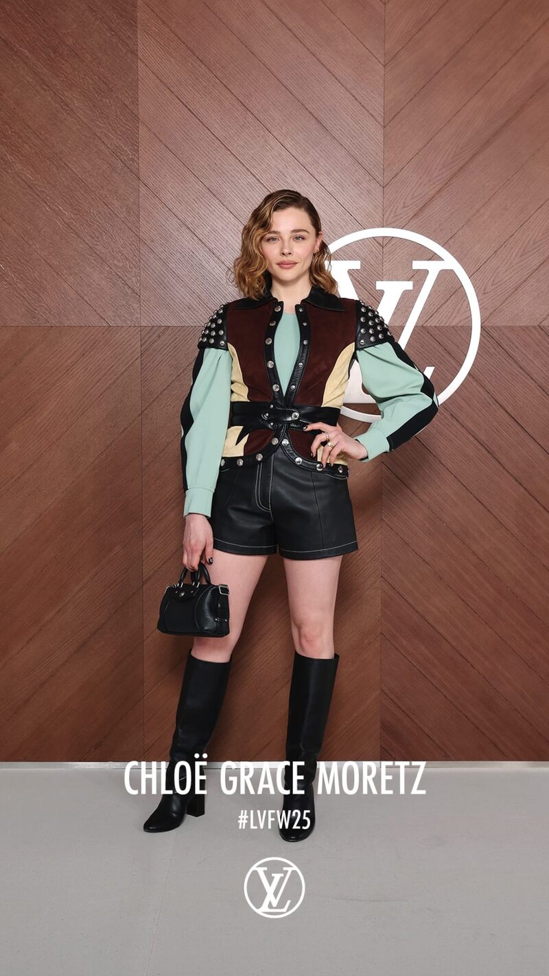 Эмма Стоун, Софи Тернер на другие звезды на показе Louis Vuitton FW`25-26