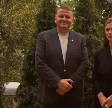 Ольга Фреймут встретилась с Валерием Залужным в Лондоне