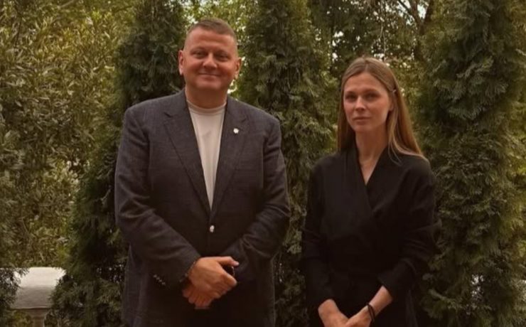 Ольга Фреймут встретилась с Валерием Залужным в Лондоне