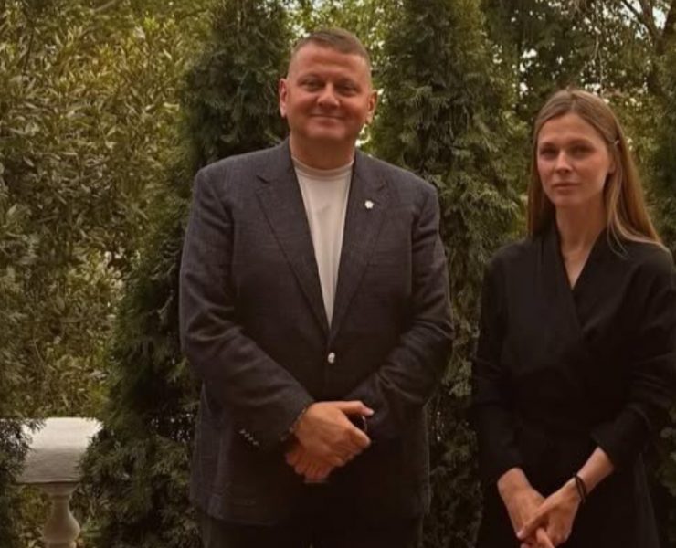 Ольга Фреймут і Валерій Залужний