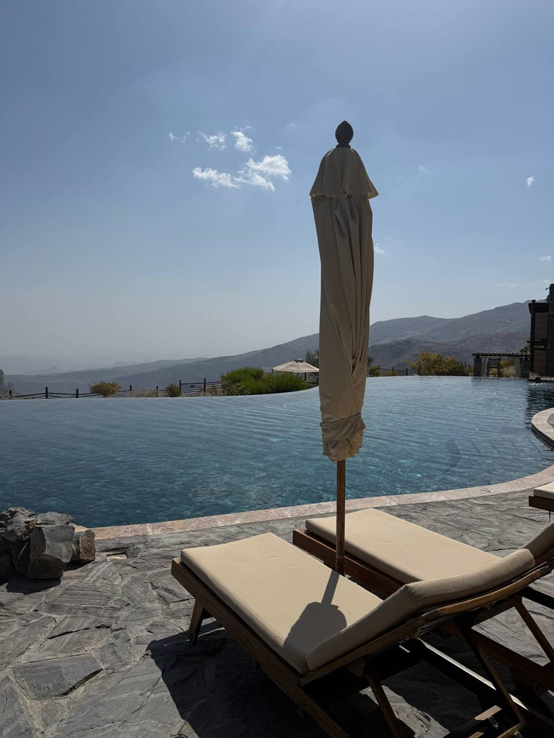 Hotel Guide Ольги Торнер: уединение на высоте 2 000 метров в Alila Jabal Akhdar