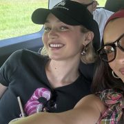 Ріанна, Джіджі Хадід та Ірина Шейк на презентації шоу Savage X Fenty