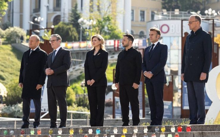 лідери міжнародних урядів прибули до Києва