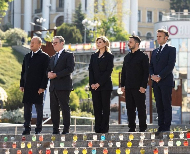 лідери міжнародних урядів прибули до Києва