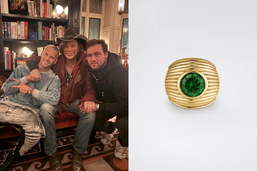 Носії: Міккі Рурк у прикрасі POCHÈ на шоу Celebrity Big Brother