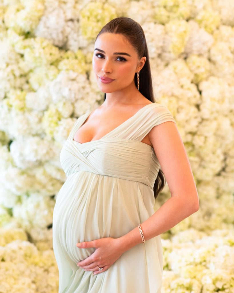 В ожидании первенца: Оливия Калпо устроила яркий baby shower