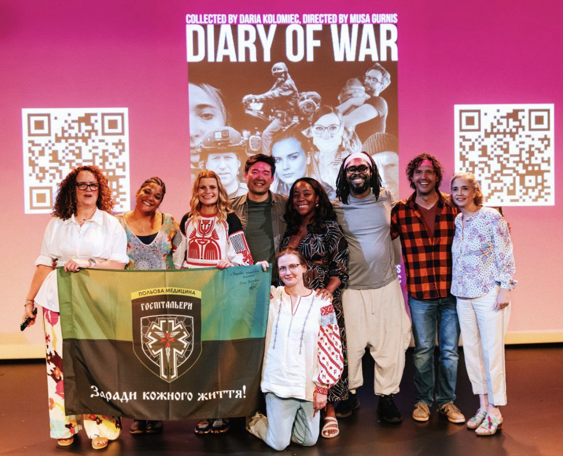 Diary of War: дневник Ирины Цыбух прозвучал в театре Вашингтона