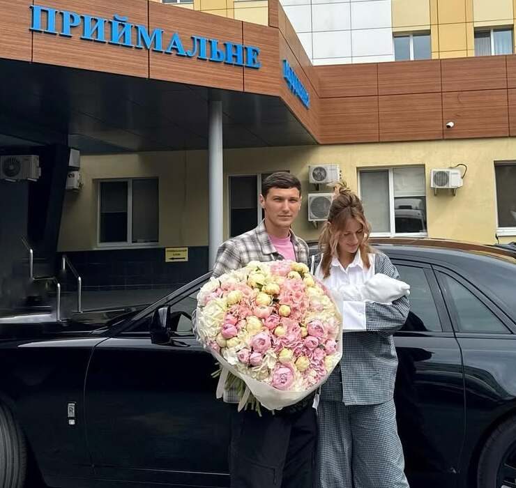 Леся Нікітюк народила первістка