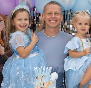 Як Олександр Зінченко і Влада Седан відсвяткували день народження донечок