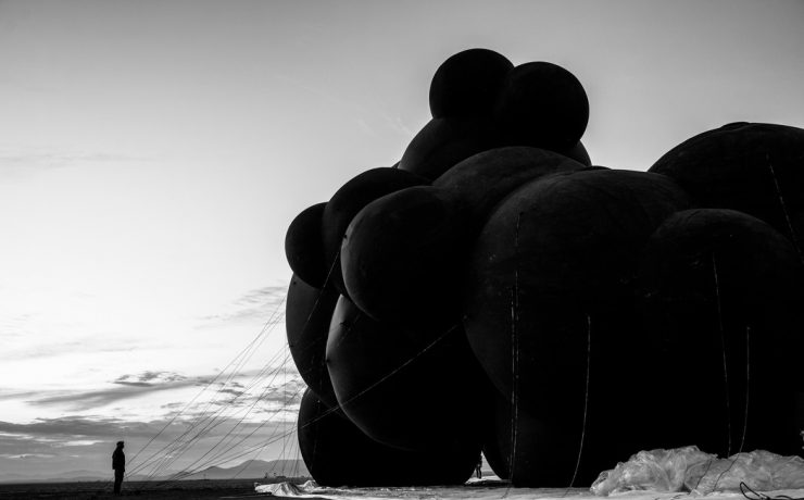 Піщана буря знищила українську інсталяцію на Burning Man 2025
