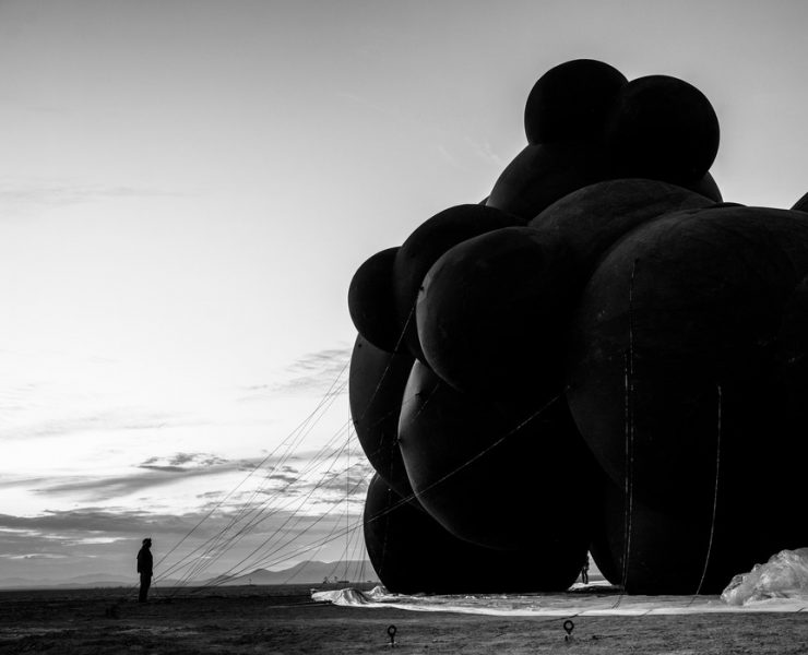 Піщана буря знищила українську інсталяцію на Burning Man 2025