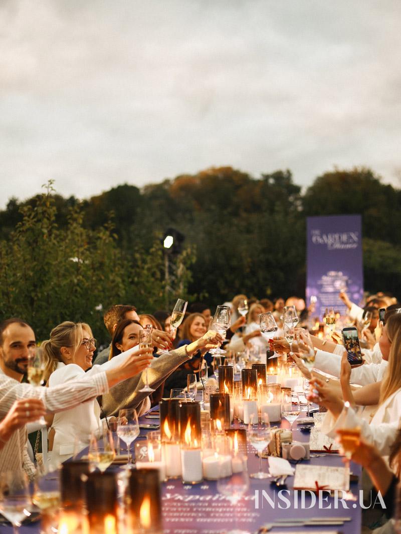 Атмосферний Garden dinner: особлива благодійна вечеря у Ботанічному саду