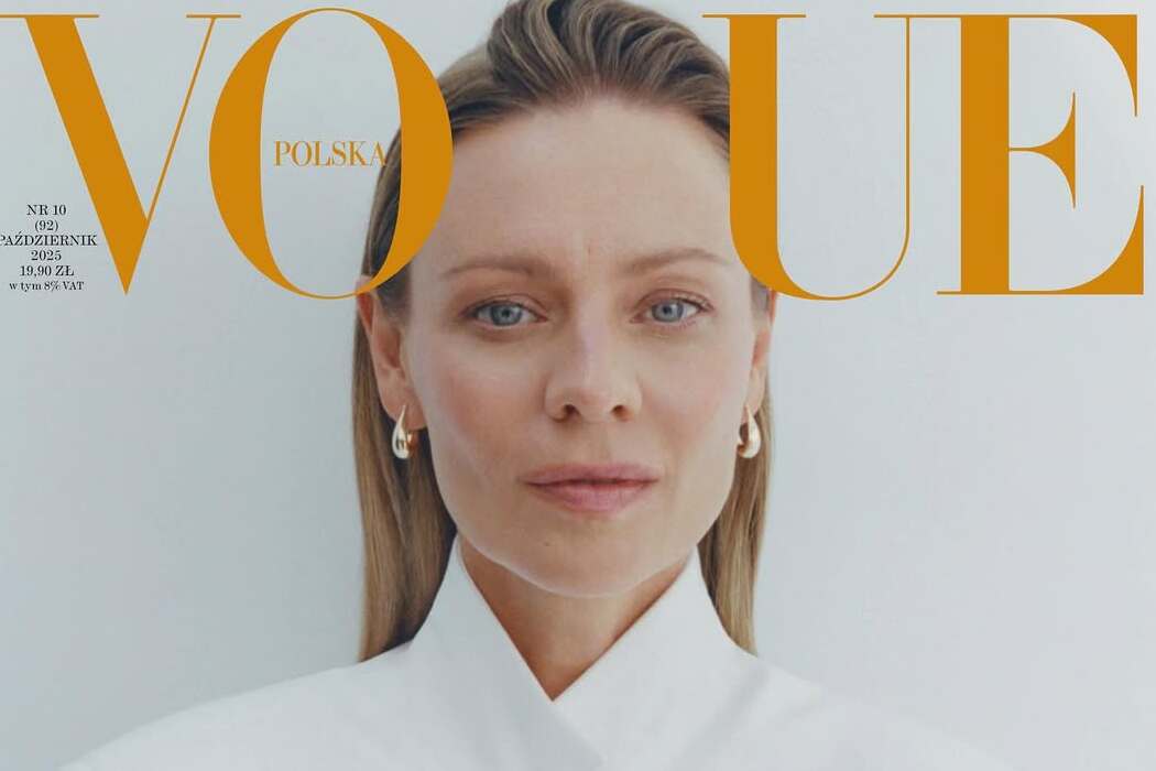 Замечено: актриса Магдалена Бочарская в жакете Bevza на обложке Vogue Poland
