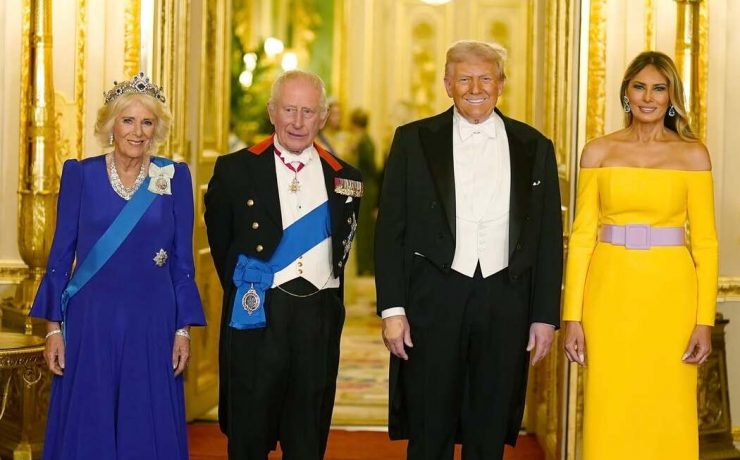 Як Карл III та члени королівської родини зустрічали Трампа у Віндзорі