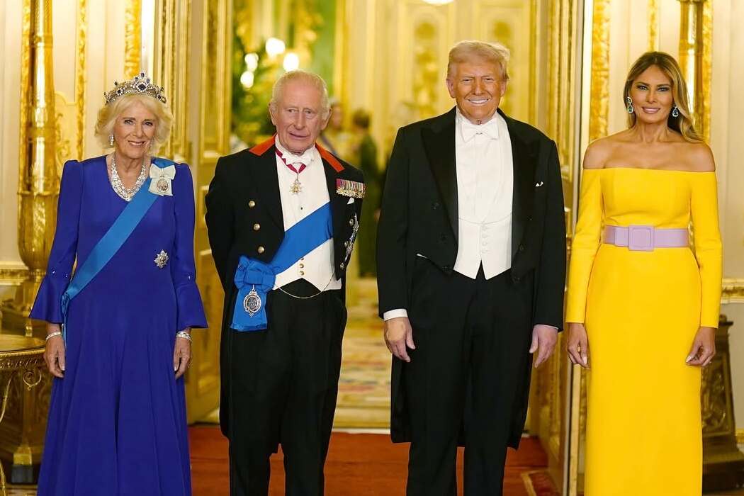 Як Карл III та члени королівської родини зустрічали Трампа у Віндзорі