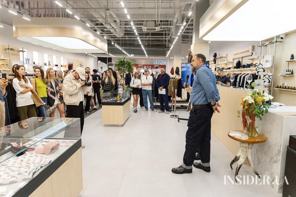 Євген Галич, Нікіта Кісельов та інші гості відкриття концепт-стору OST.1 у Києві