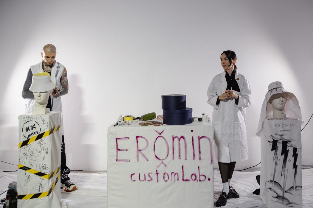 UFW SS&#8217;26: діалог між формою та змістом у артпроєкті ERǑMIN Custom Lab.