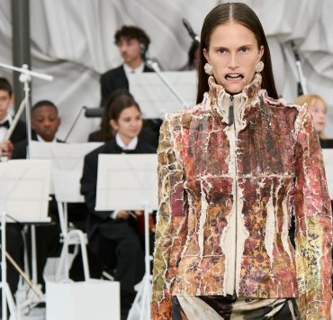 Алла Костромічова взяла участь у показі Maison Margiela