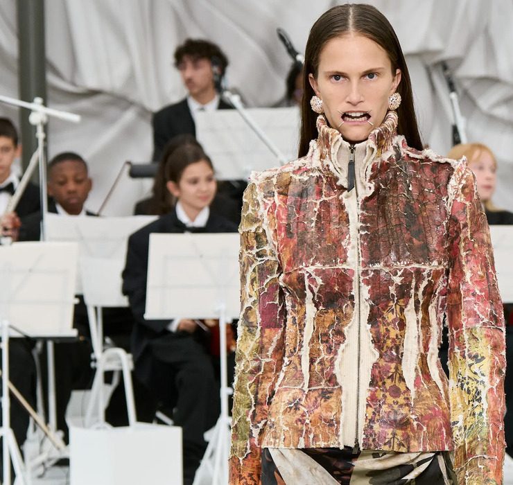 Алла Костромичева приняла участие в показе Maison Margiela