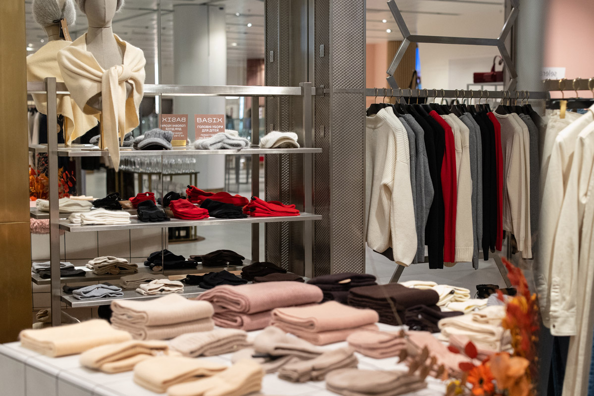 Як минула презентація нової колекції BASIX у ЦУМ Київ