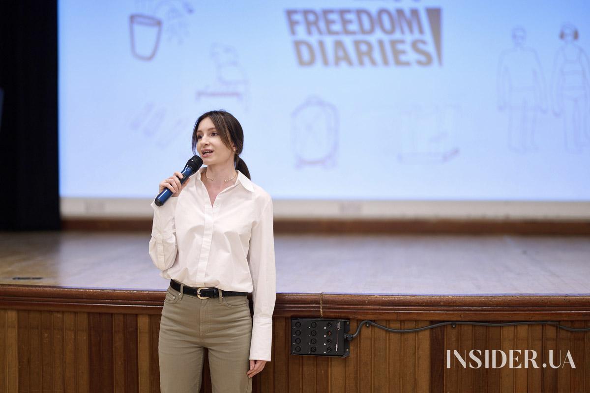 Ольга Фреймут та інші відомі українки на презентації проєкту Freedom Diaries у Лондоні