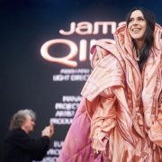 Образ дня: Елена Зеленская в костюме Litkovskaya во время визита в Катар