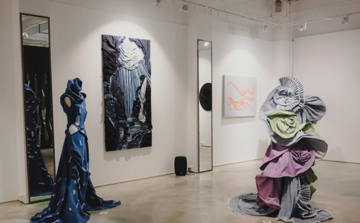 Nadya Dzyak представив унікальну артсукню на Тижні моди в Мілані